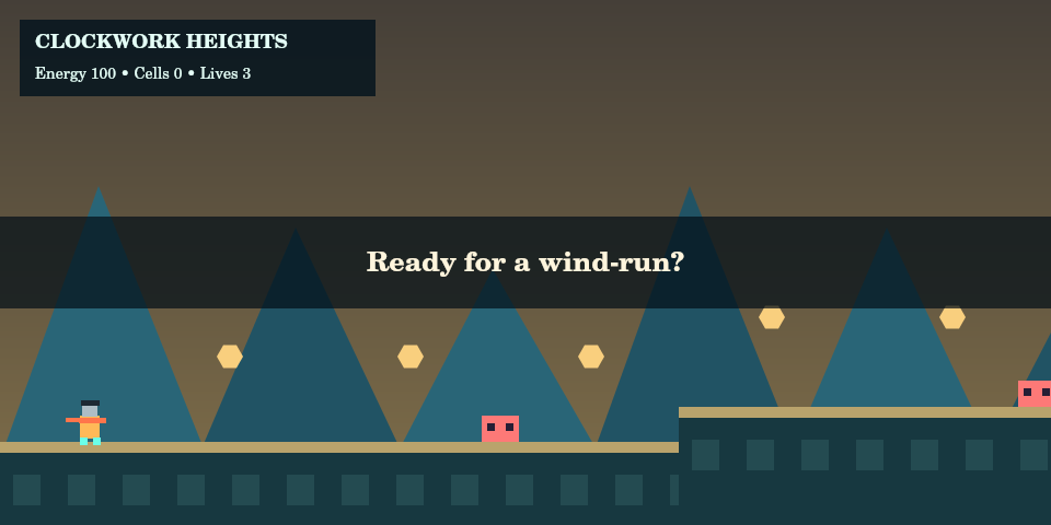 Clockwork Heights actual tutorial ready state