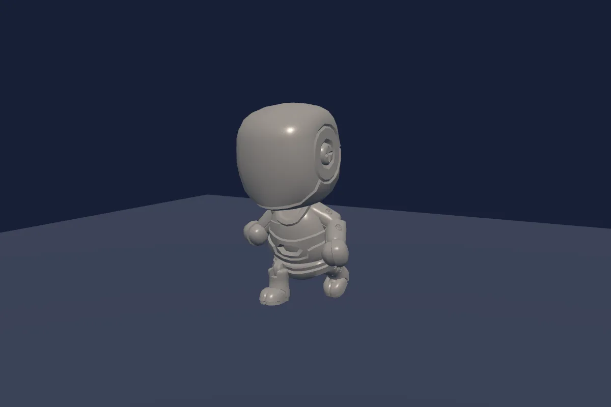 Running_A pose on the actual free KayKit Character Animations mannequin