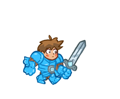 akylrum Knight Walk first creator frame, resized for this web preview